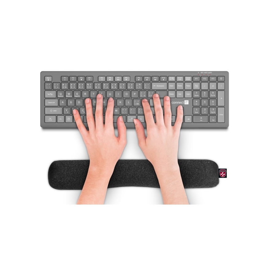 CONNECT IT CMP-4020-BK - Zápěstní opěrka s kuličkovou výplní
