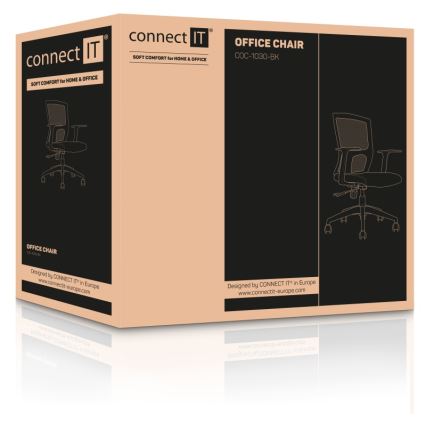 CONNECT IT COC-1030-BK - Kancelářská židle ForHealth BetaPro černá