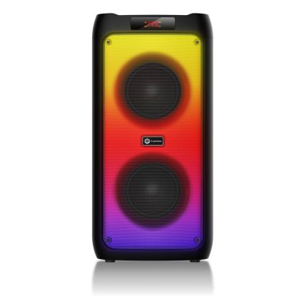 CONNECT IT HSP-3050-BK - LED Bezdrátový reproduktor s mikrofonem 60W/5V 4500 mAh černá+ dálkové ovládání