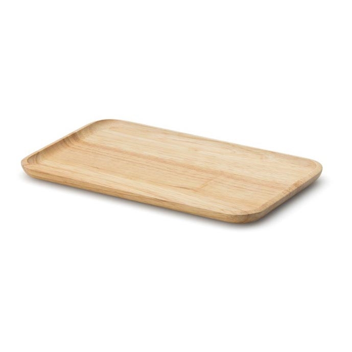 Continenta C3286 - Servírovací podnos 22x13 cm gumovník