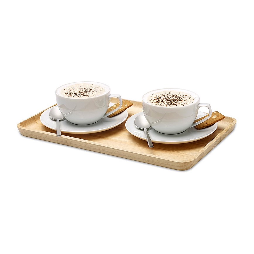 Continenta C3286 - Servírovací podnos 22x13 cm gumovník