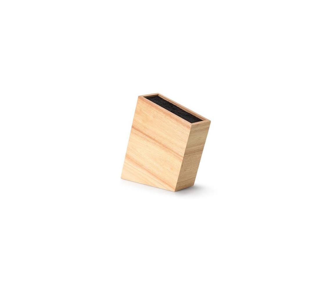 Continenta Continenta C3316 - Stojan na nože 22x22 cm gumovník GG152