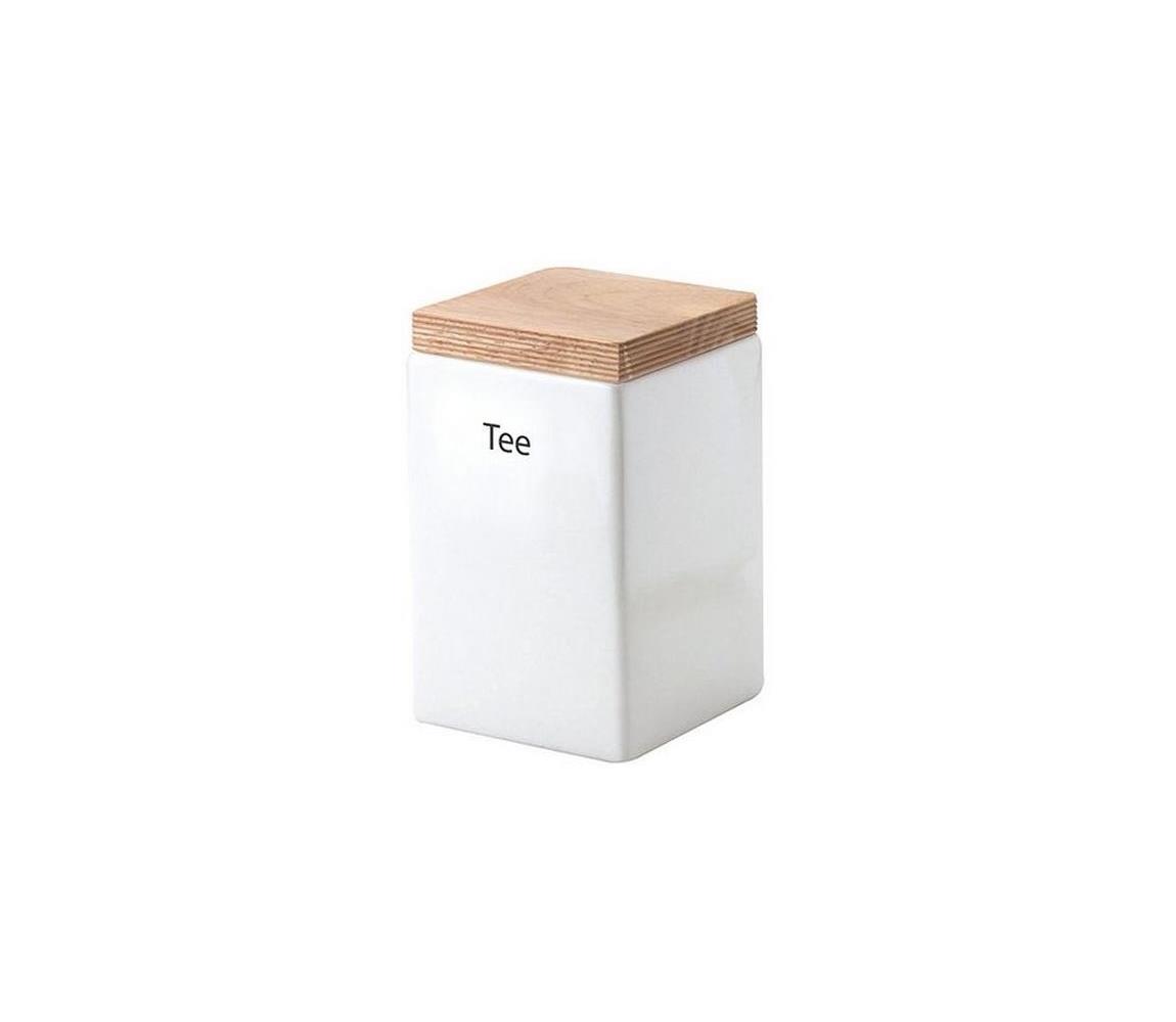 Continenta Continenta C3913 - Keramická dóza na potraviny s víkem 10x10x16,5 cm gumovník GG224