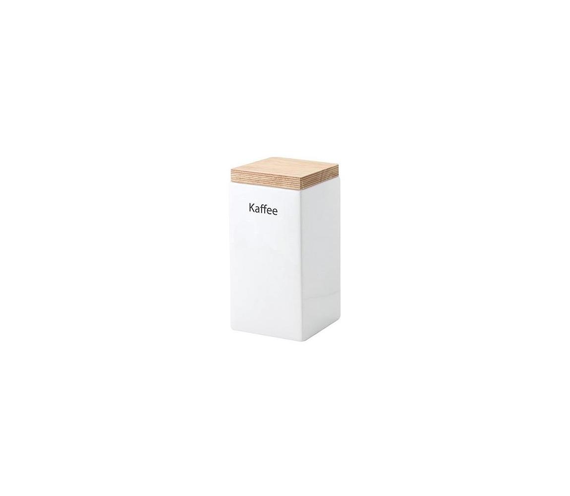 Continenta Continenta C3914 - Keramická dóza na potraviny s víkem 10x10x20,5 cm gumovník GG225