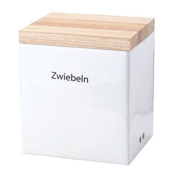 Continenta C3922 - Keramická dóza na potraviny s víkem 18x15,5x20,5 cm gumovník