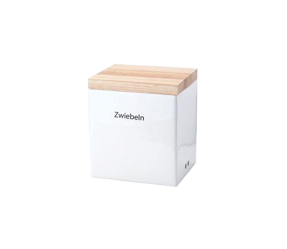 Continenta Continenta C3922 - Keramická dóza na potraviny s víkem 18x15,5x20,5 cm gumovník GG228
