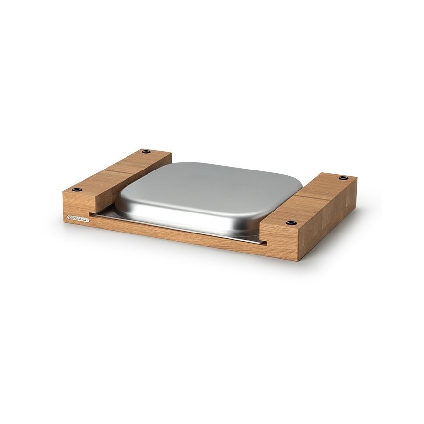 Continenta C4110 - Kuchyňské prkénko s mísou 39x27 cm dub