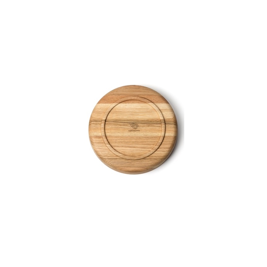 Continenta C4133 - Dřevěná miska 20x4,3 cm dub
