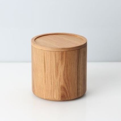 Continenta C4173 - Dřevěná dóza 13x13 cm dub
