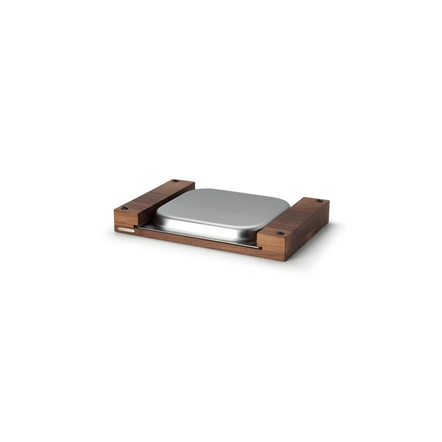 Continenta C4210 - Kuchyňské prkénko s mísou 39x27 cm ořech