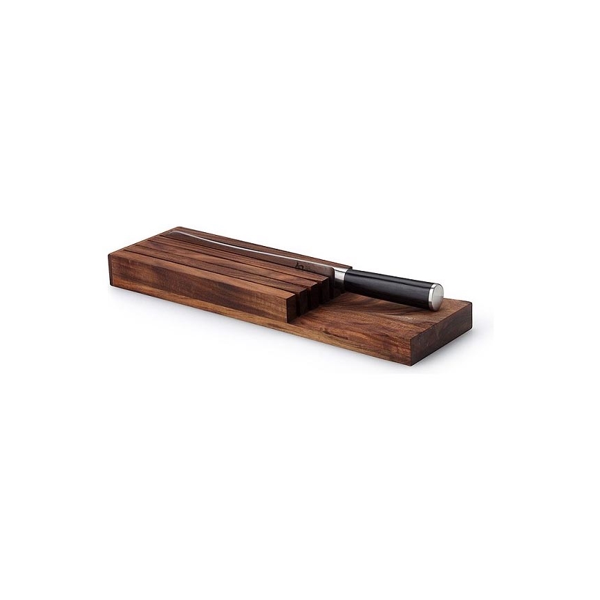 Continenta C4873 - Organizér na nože 39x11x3,5 cm akácie