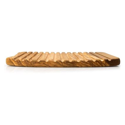 Continenta C4990 - Kuchyňské prkénko na chléb 37x25 cm olivové dřevo