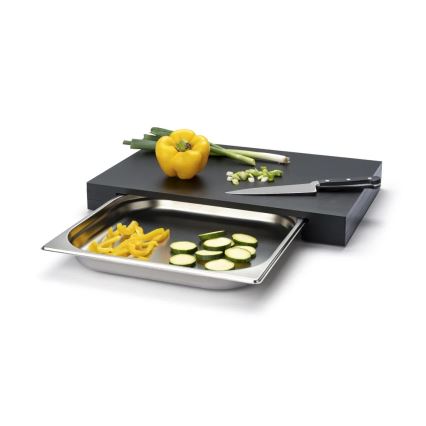 Continenta C5327 - SADA Kuchyňské prkénko 48x32,5 cm + 1x mísa duracore