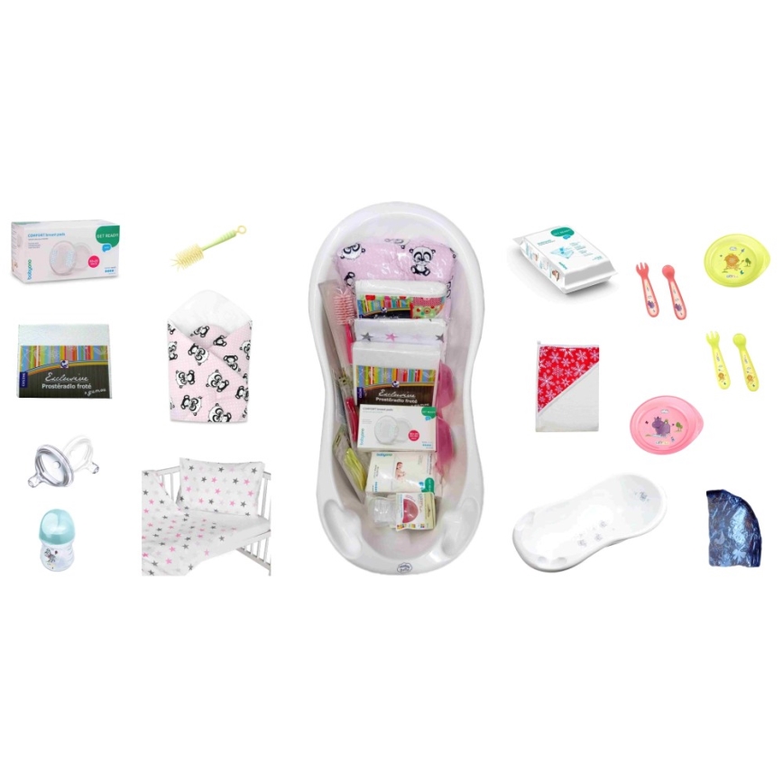 COSING - 16-dílná startovací sada pro novorozence bílá