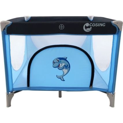 COSING - Dětská ohrádka EMA Dolphin Blue