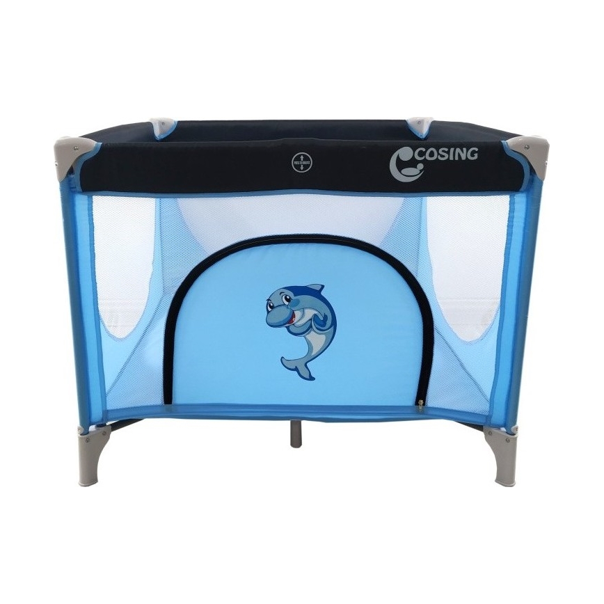 COSING - Dětská ohrádka EMA Dolphin Blue