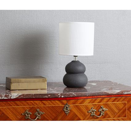 Cottex - Stolní lampa LUCIE 1xE14/8W/230V šedá
