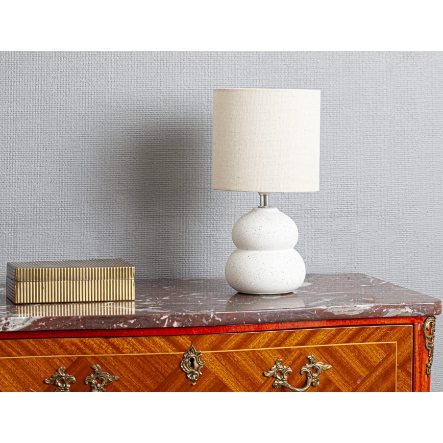 Cottex - Stolní lampa LUCIE 1xE14/8W/230V krémová
