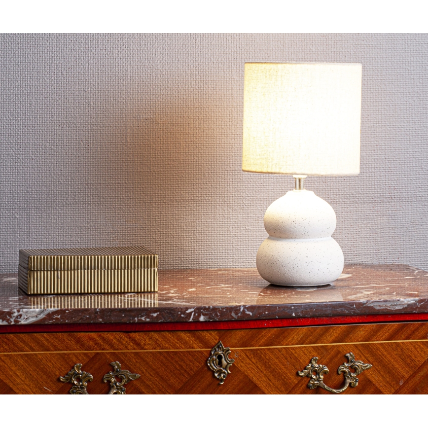 Cottex - Stolní lampa LUCIE 1xE14/8W/230V krémová