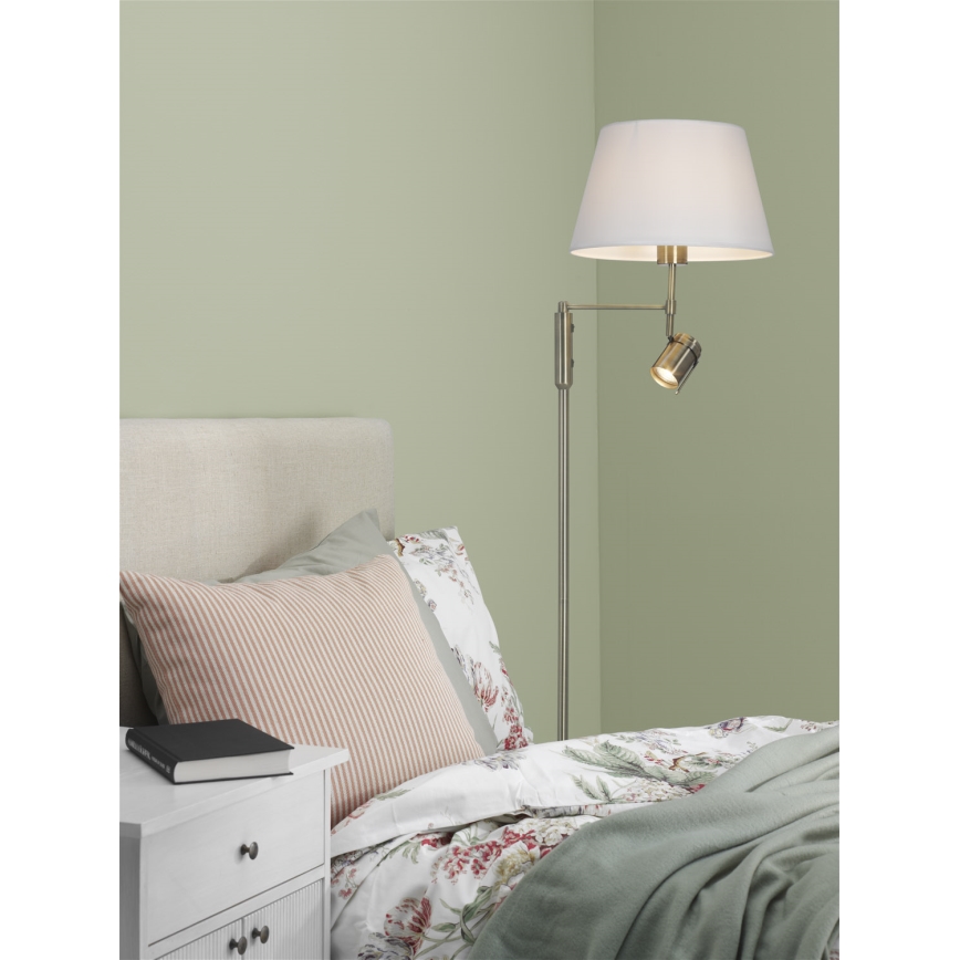 Cottex - Stojací lampa LIBRA 1xE27/60W/230V + GU10/40W
