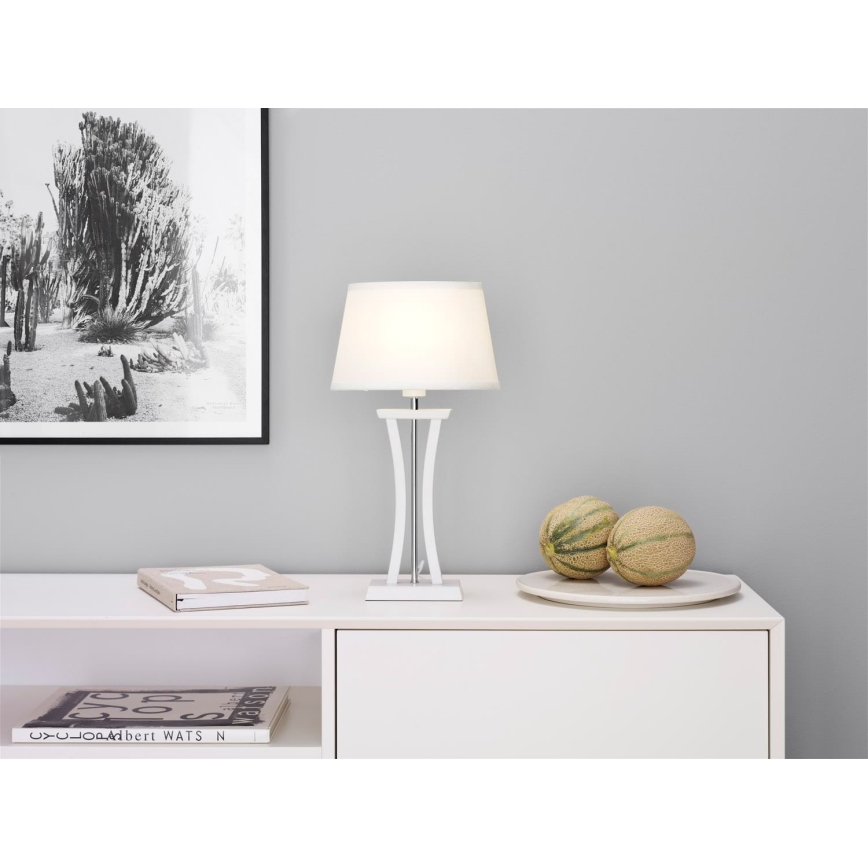 Cottex - Stolní lampa NEW CHELSEA 1xE14/40W/230V bílá