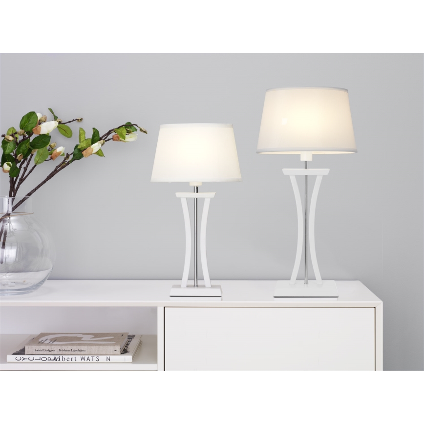 Cottex - Stolní lampa NEW CHELSEA 1xE14/40W/230V bílá
