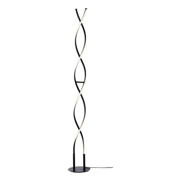 Cottex - LED Stojací lampa VINDLA LED/22W/230V černá
