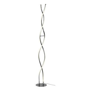 Cottex - LED Stojací lampa VINDLA LED/22W/230V lesklý chrom