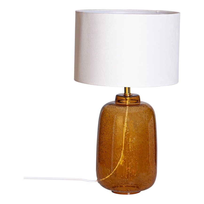 Cottex - Stolní lampa BLAKE 1xE27/8W/230V hnědá