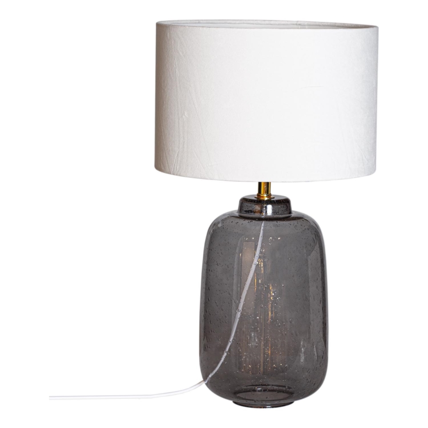 Cottex - Stolní lampa BLAKE 1xE27/8W/230V šedá