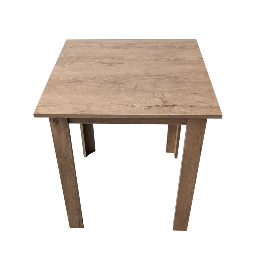 Čtvercový jídelní stůl LEVI 68x68 cm dub sonoma