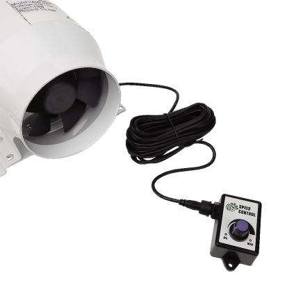 Dalap 24MF100 - Potrubní ventilátor s úsporným motorem a regulátorem otáček MF 100 EC 18W/230V