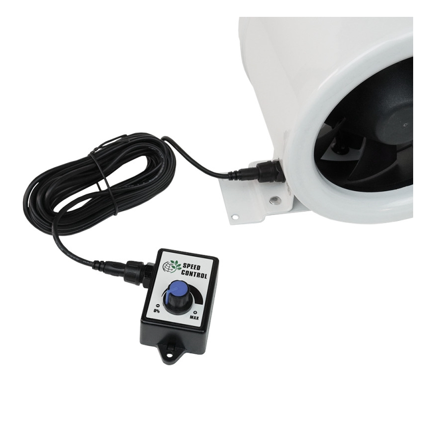 Dalap 24MF125 - Potrubní ventilátor s úsporným motorem a regulátorem otáček MF 125 EC 20W/230V