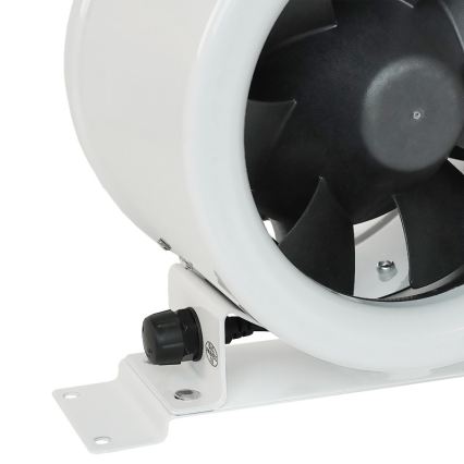 Dalap 24MF125 - Potrubní ventilátor s úsporným motorem a regulátorem otáček MF 125 EC 20W/230V
