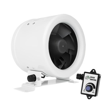 Dalap 24MF200 - Potrubní ventilátor s úsporným motorem a regulátorem otáček MF 200 EC 75W/230V