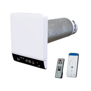 Dalap 25BP160 - Pokojová rekuperace BRISE 160 PROFI 22W/230V Wi-Fi + dálkové ovládání