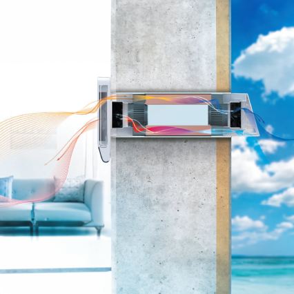 Dalap 25BP160 - Pokojová rekuperace BRISE 160 PROFI 22W/230V Wi-Fi + dálkové ovládání