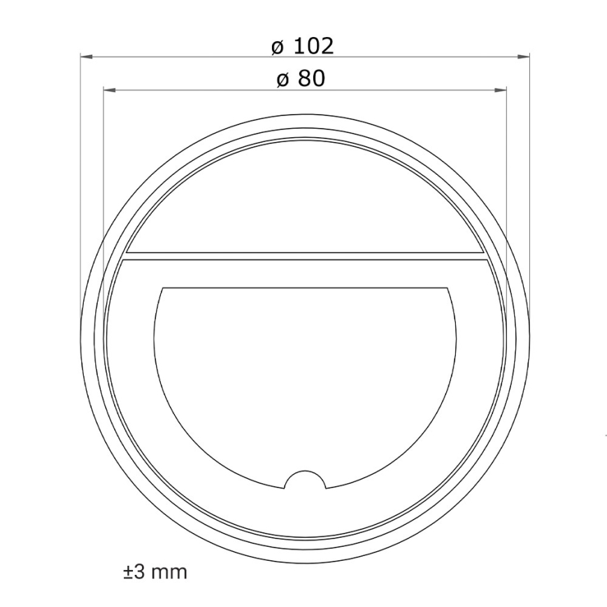 Dalap 2990 - Pachotěsná a parotěsná zpětná klapka do potrubí GBV 100