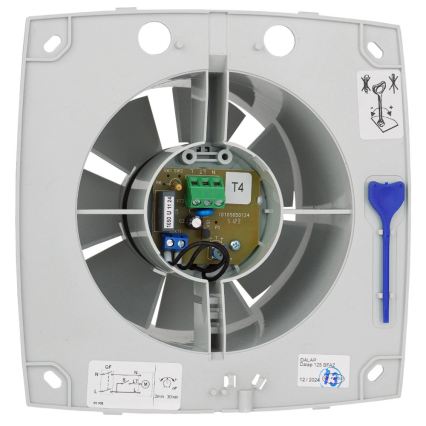 Dalap 41016 - Axiální ventilátor s časovačem 100 BFAZ 16W/230V