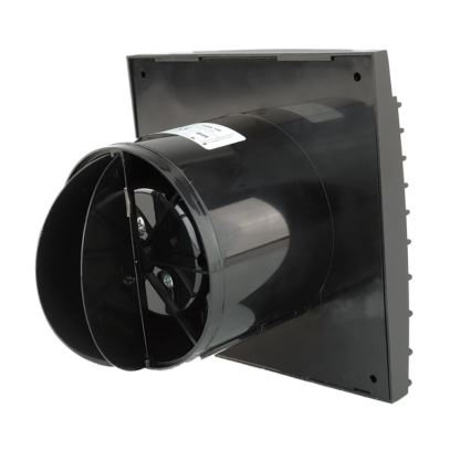 Dalap 41096ZW - Axiální ventilátor s časovačem 125 DARK ZW 10W/230V