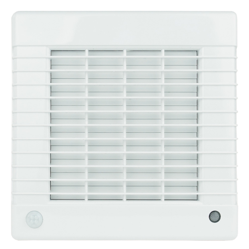 Dalap 41105 - Axiální ventilátor s automatickou žaluzií a časovačem 100 LVZ 12 18W/12V