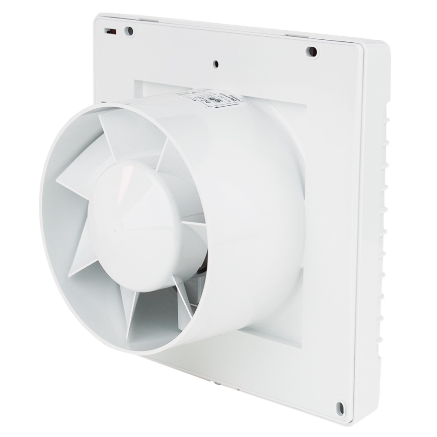 Dalap 41105 - Axiální ventilátor s automatickou žaluzií a časovačem 100 LVZ 12 18W/12V