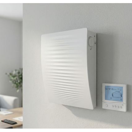 Dalap 55561 - SADA 2x Pokojová rekuperace ZEPHIR SIMPLE DOUBLE 7,61W/230V