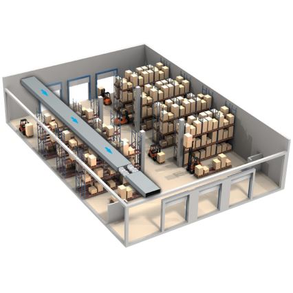 Dalap 8199 - Axiální ventilátor AP PROFI 100 25W/230V