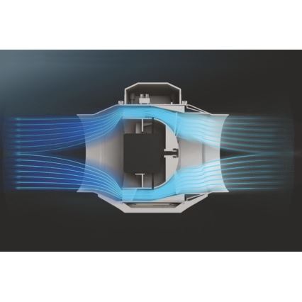 Dalap 8207 - Axiální ventilátor AP PROFI 125 29W/230V