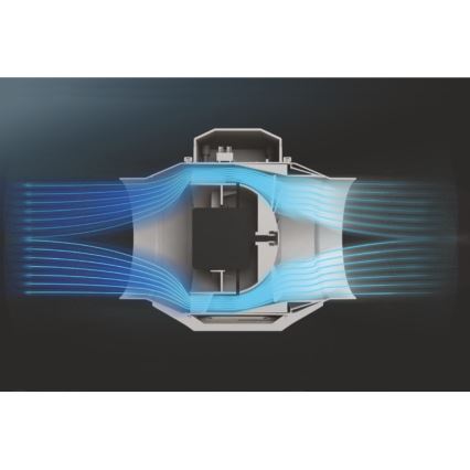 Dalap 8207 - Axiální ventilátor AP PROFI 125 29W/230V