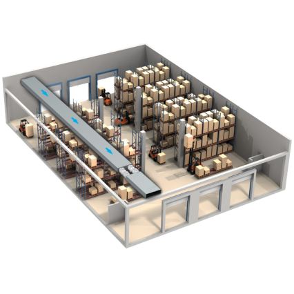 Dalap 8216 - Axiální ventilátor AP PROFI 200 108W/230V