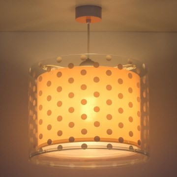 Dalber 41002S - Dětský lustr DOTS 1xE27/60W/230V