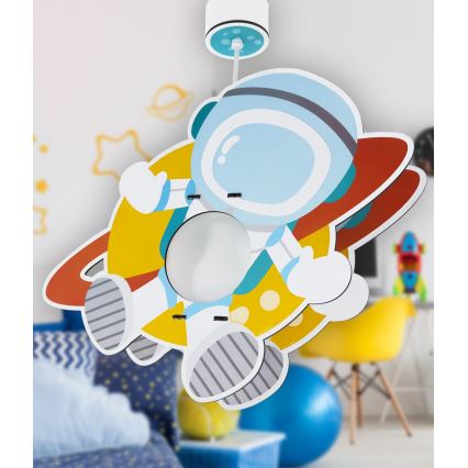 Dalber 41347 - Dětský lustr ASTRONAUT 1xE27/15W/230V