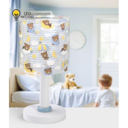 Dalber 41571T - LED Dětská lampička BABY TEDDY 1xG4/4W/230V modrá